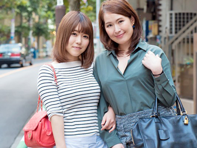 親に似て娘も淫乱な似たもの母娘と3Pハメ